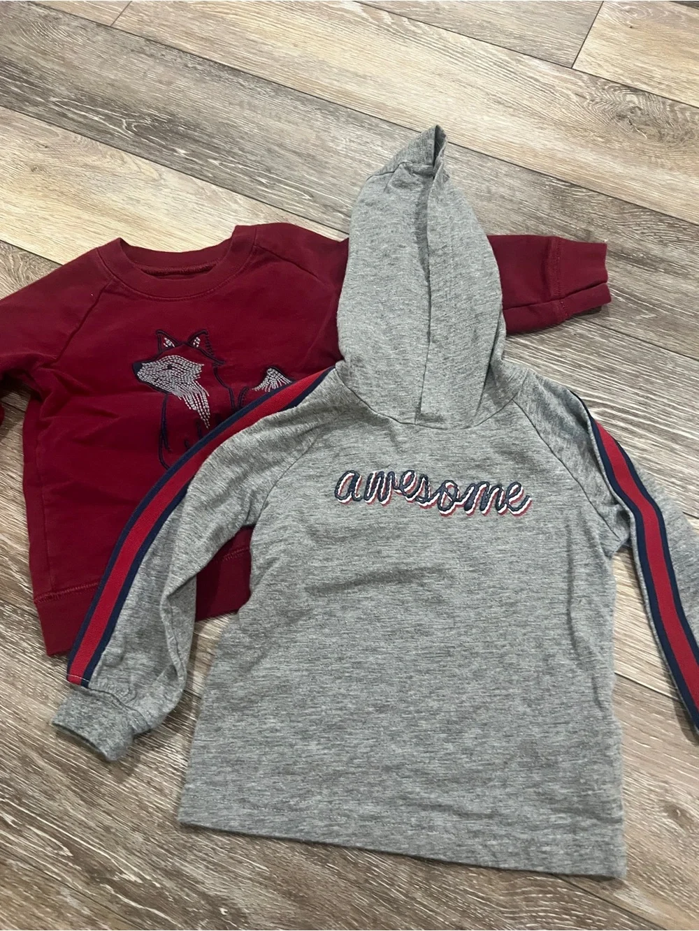 Bundle baby boy long sleeve tops pull over fleece jacket